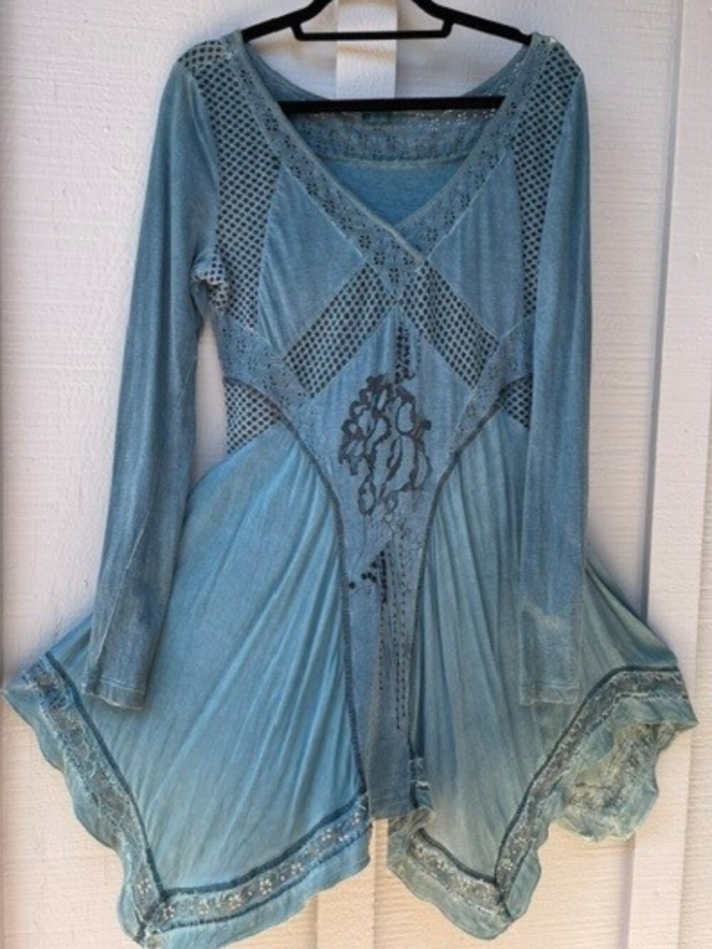 ANVRDIE Angels Never Die  High Low Tunic  Size 3
